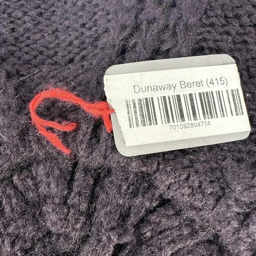 NWT‎ Wooden Ships Women's Knit Beret Plum Women's Boho